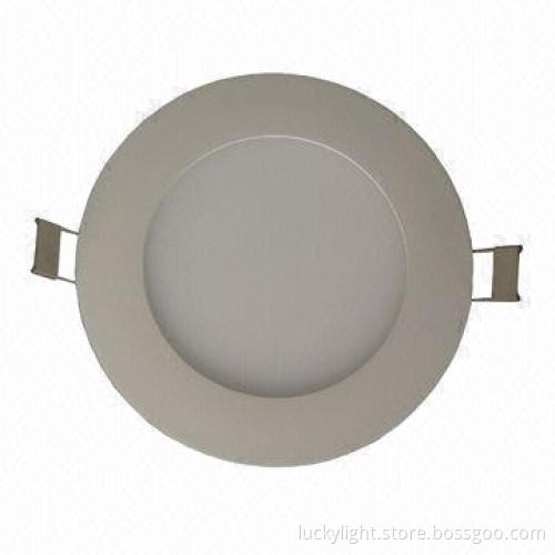 270 to 300lm 100 to 240V AC 5W Cool/Warm White LED Panel Light, Measures (Diameter) 145 x 18mm